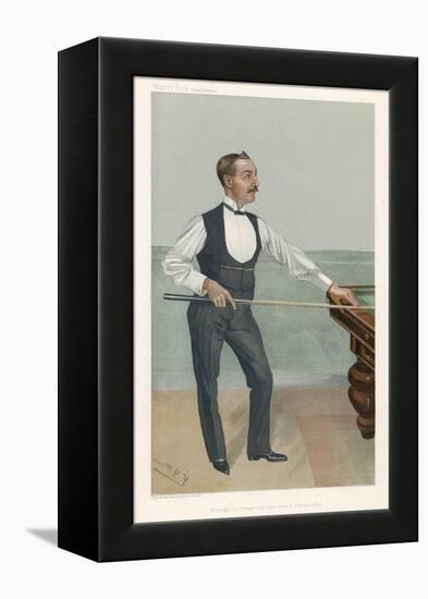 H.W. Stevenson a Leading British Player of His Day Who Won His First Billiards Championship in 1901-Spy (Leslie M. Ward)-Framed Premier Image Canvas