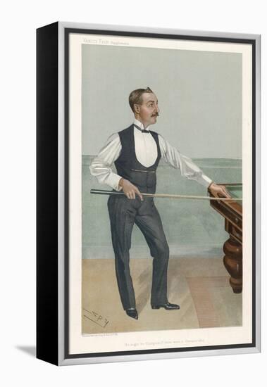 H.W. Stevenson a Leading British Player of His Day Who Won His First Billiards Championship in 1901-Spy (Leslie M. Ward)-Framed Premier Image Canvas