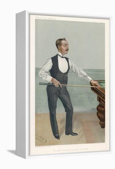 H.W. Stevenson a Leading British Player of His Day Who Won His First Billiards Championship in 1901-Spy (Leslie M. Ward)-Framed Premier Image Canvas