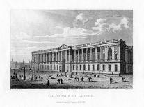 York Gate, Regent's Park, and Mary-Le-Bone Church, London, 1827-H Wallis-Giclee Print
