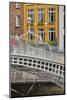 Ha'penny Bridge across the River Liffey, Dublin, Republic of Ireland, Europe-Nigel Hicks-Mounted Photographic Print