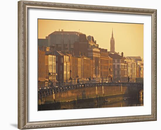 Ha' Penny Bridge, Dublin, Ireland-Jon Arnold-Framed Photographic Print