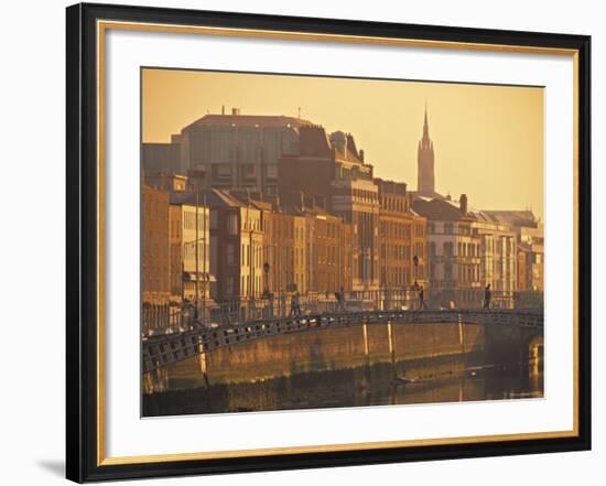 Ha' Penny Bridge, Dublin, Ireland-Jon Arnold-Framed Photographic Print