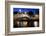 Ha'Penny Bridge Lit Up at Dusk, Liffey River, Dublin, Leinster Province, Republic of Ireland-null-Framed Photographic Print