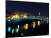 Ha' Penny Bridge over River Liffey, Dublin, Ireland-Alan Klehr-Mounted Photographic Print