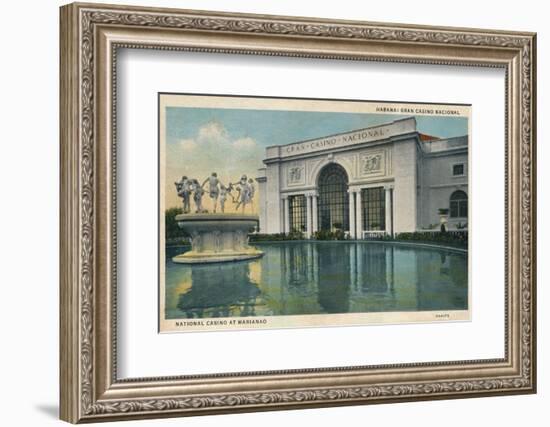 'Habana: Gran Casino Nacional. National Casino at Marianao', 1935-Unknown-Framed Photographic Print