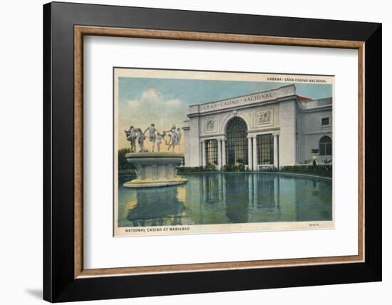 'Habana: Gran Casino Nacional. National Casino at Marianao', 1935-Unknown-Framed Photographic Print