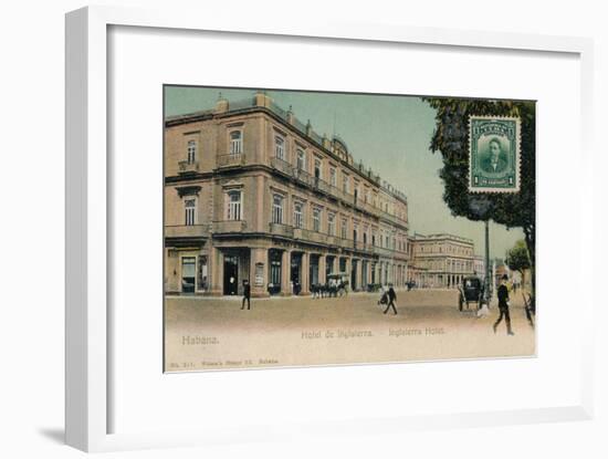 Habana. Hotel de Inglaterra. -Inglaterra Hotel, Cuba, c1910s-Unknown-Framed Giclee Print