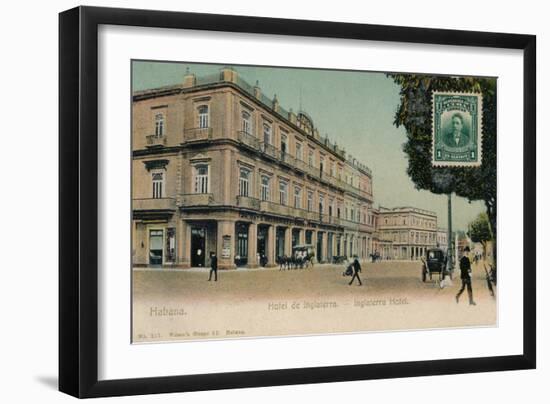 Habana. Hotel de Inglaterra. -Inglaterra Hotel, Cuba, c1910s-Unknown-Framed Giclee Print