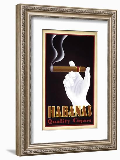 Habanas Quality Cigars-Steve Forney-Framed Giclee Print