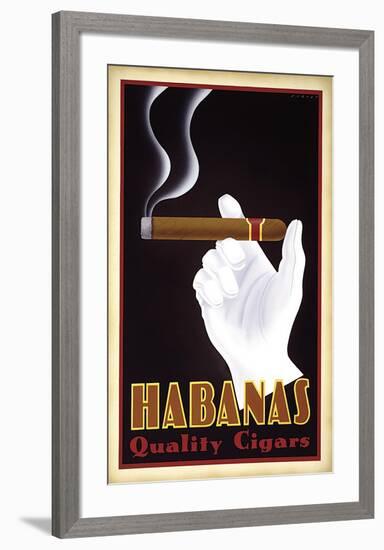 Habanas Quality Cigars-Steve Forney-Framed Giclee Print