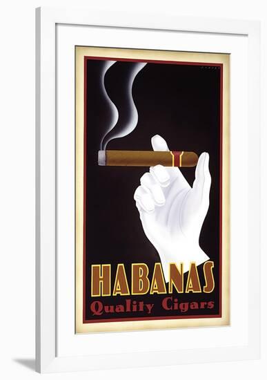 Habanas Quality Cigars-Steve Forney-Framed Giclee Print