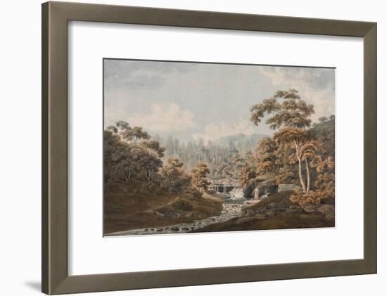 ‘Habbies How, Peggy’S Pool and Carlops Hill-James Stevenson-Framed Giclee Print