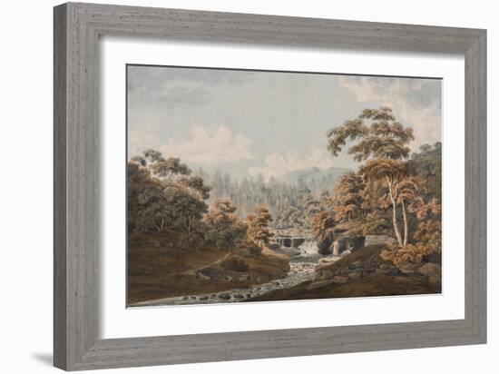 ‘Habbies How, Peggy’S Pool and Carlops Hill-James Stevenson-Framed Giclee Print