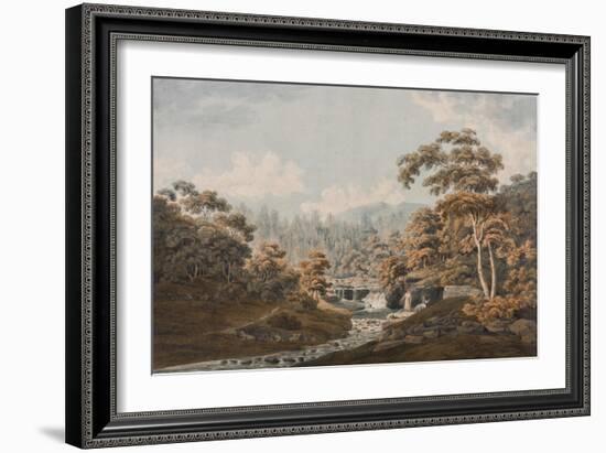 ‘Habbies How, Peggy’S Pool and Carlops Hill-James Stevenson-Framed Giclee Print