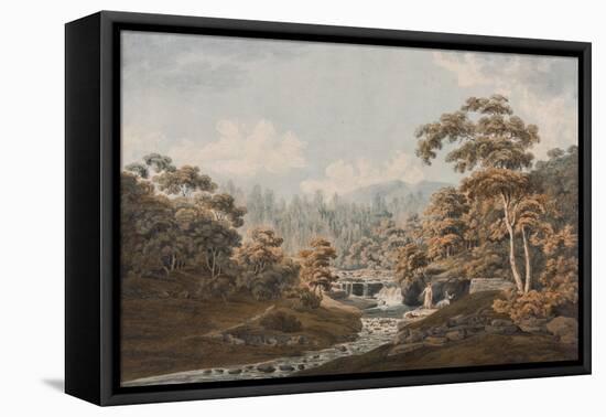 ‘Habbies How, Peggy’S Pool and Carlops Hill-James Stevenson-Framed Premier Image Canvas