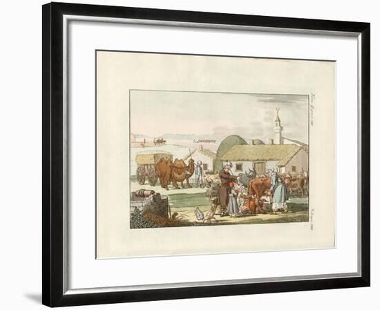 Habitants of Crimea-null-Framed Giclee Print