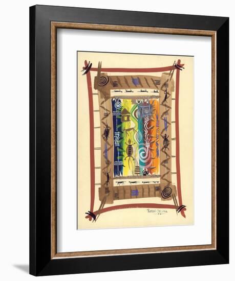 Habitation Signs, 2004-Oglafa Ebitari Perrin-Framed Giclee Print