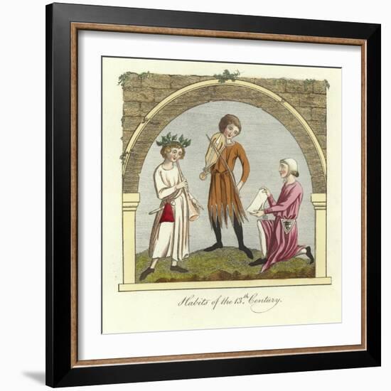 Habits of the 13th Century-null-Framed Giclee Print