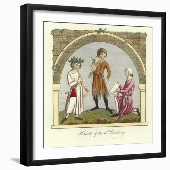 Habits of the 13th Century-null-Framed Giclee Print