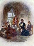 Scene from the Pickwick Papers by Charles Dickens, 1836-Hablot Knight Browne-Framed Giclee Print