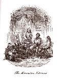 Scene from the Pickwick Papers by Charles Dickens, 1836-Hablot Knight Browne-Giclee Print
