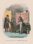 Scene from the Pickwick Papers by Charles Dickens, 1836-Hablot Knight Browne-Giclee Print