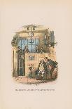 Scene from the Pickwick Papers by Charles Dickens, 1836-Hablot Knight Browne-Giclee Print