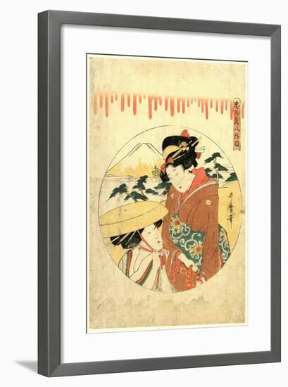 Hachidanme-Kitagawa Utamaro-Framed Giclee Print