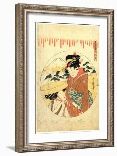 Hachidanme-Kitagawa Utamaro-Framed Giclee Print