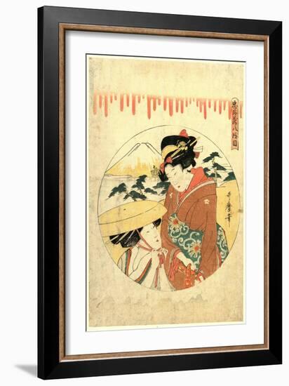 Hachidanme-Kitagawa Utamaro-Framed Giclee Print