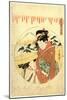 Hachidanme-Kitagawa Utamaro-Mounted Giclee Print