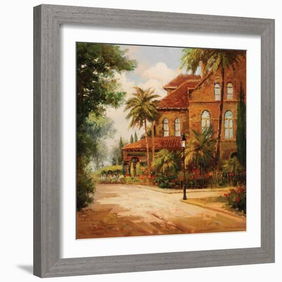 Hacienda de Santiago-Enrique Bolo-Framed Art Print