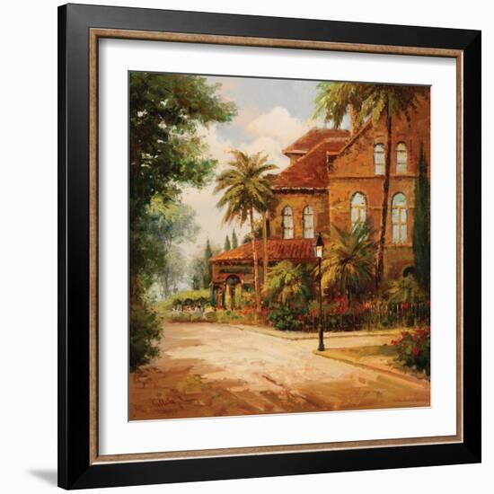 Hacienda de Santiago-Enrique Bolo-Framed Art Print