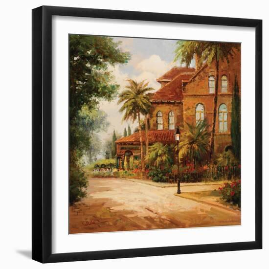 Hacienda de Santiago-Enrique Bolo-Framed Art Print