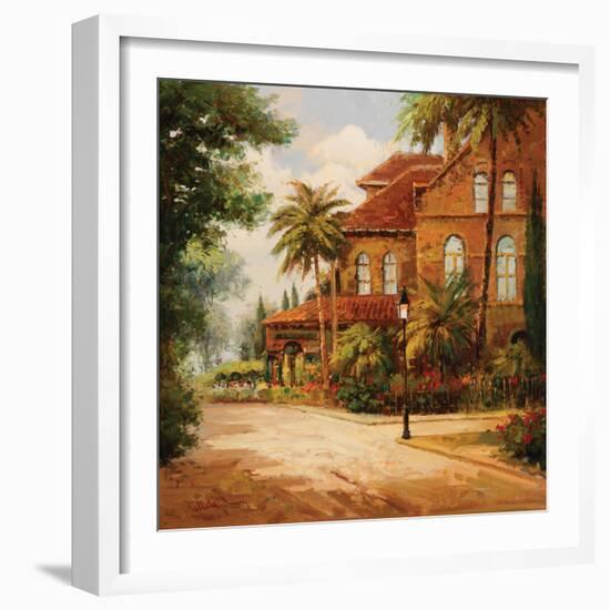 Hacienda de Santiago-Enrique Bolo-Framed Art Print