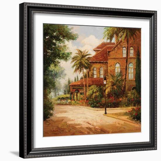 Hacienda de Santiago-Enrique Bolo-Framed Art Print