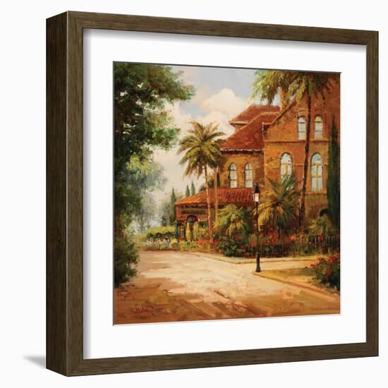 Hacienda de Santiago-Enrique Bolo-Framed Art Print