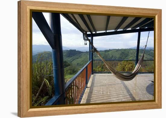 Hacienda El Caney (Plantation), in the Coffee-Growing Region, Near Manizales, Colombia-Natalie Tepper-Framed Stretched Canvas