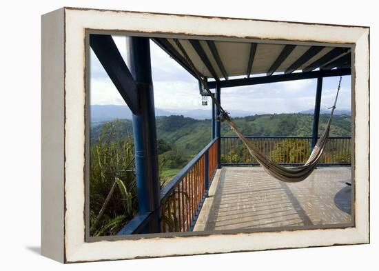 Hacienda El Caney (Plantation), in the Coffee-Growing Region, Near Manizales, Colombia-Natalie Tepper-Framed Stretched Canvas