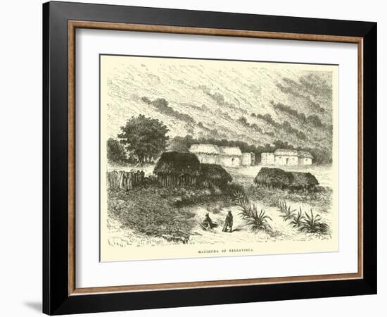 Hacienda of Bellavista-Édouard Riou-Framed Giclee Print