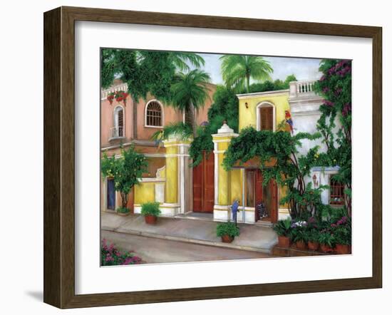 Hacienda Parrots-Betty Lou-Framed Giclee Print