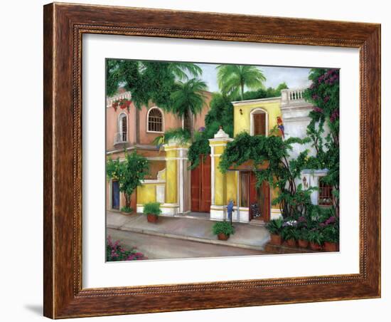 Hacienda Parrots-Betty Lou-Framed Giclee Print