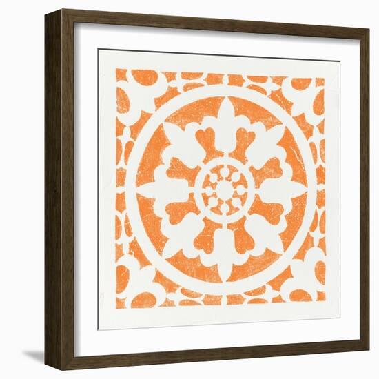 Hacienda Tile II-Moira Hershey-Framed Art Print