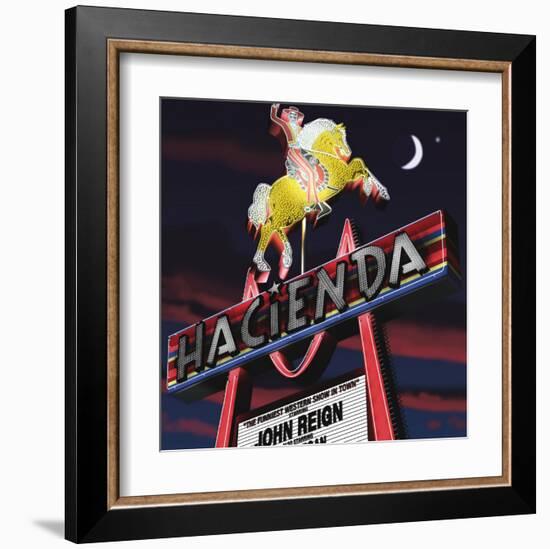 Hacienda-Anthony Ross-Framed Art Print