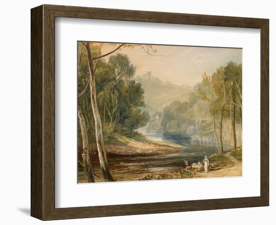 Hackfall, C.1816-J. M. W. Turner-Framed Giclee Print