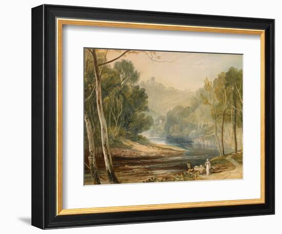 Hackfall, C.1816-J. M. W. Turner-Framed Giclee Print