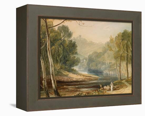 Hackfall, C.1816-J. M. W. Turner-Framed Premier Image Canvas