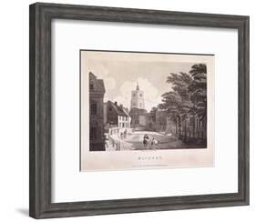 Hackney Brook, Hackney, London, 1791-William Ellis-Framed Giclee Print