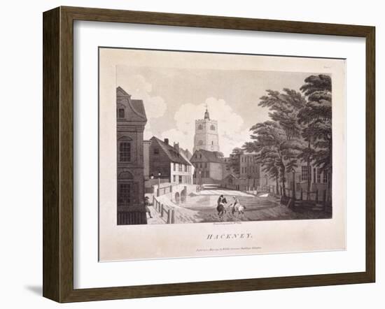 Hackney Brook, Hackney, London, 1791-William Ellis-Framed Premium Giclee Print